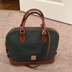 Hunter Green Dooney & Burke top handle purss